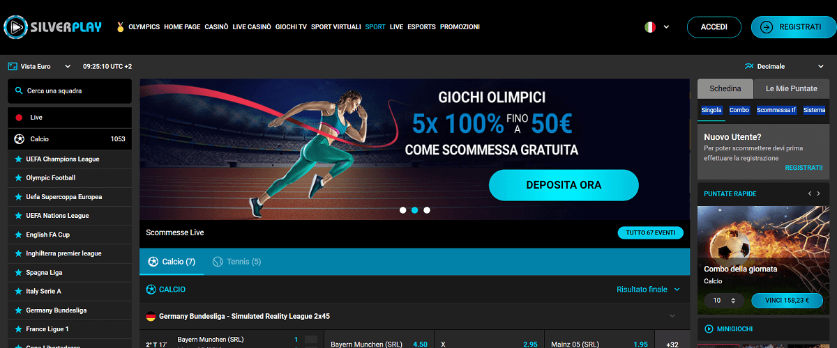 SilverPlay Scommesse