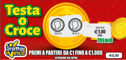 Testa o Croce Gratta e Vinci